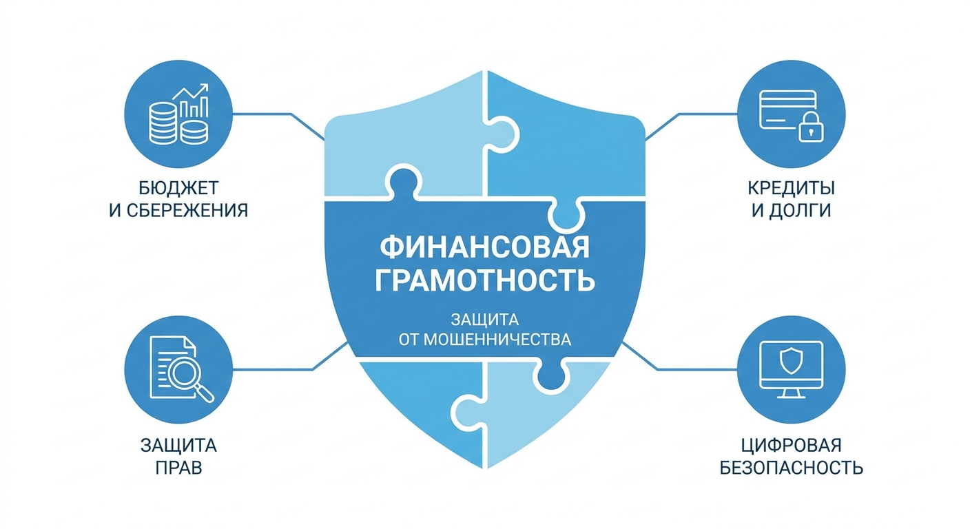 Финансовая грамотность как защита от мошенничества в Казахстане
