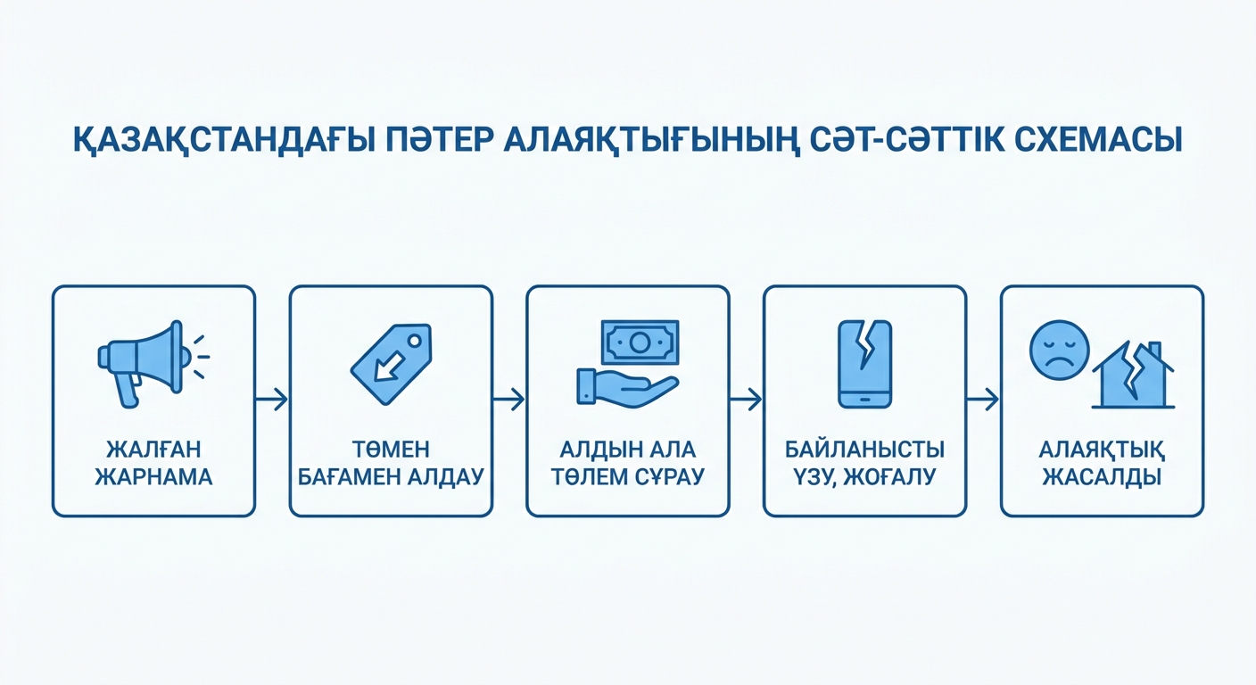 Пәтер сатып алу кезіндегі алаяқтық: қалай аман қалуға болады