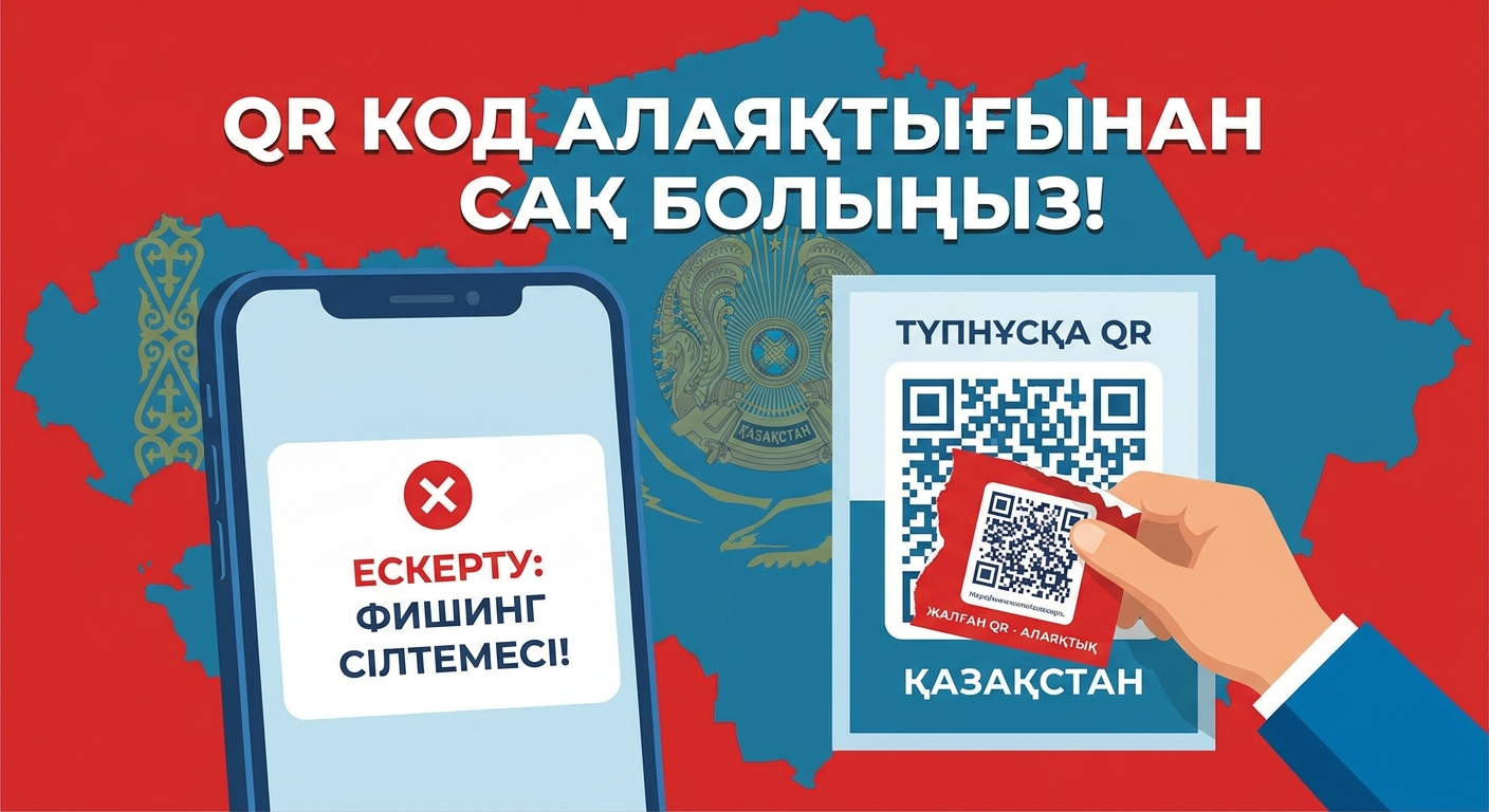 QR-код алаяқтығы Қазақстанда» loading=