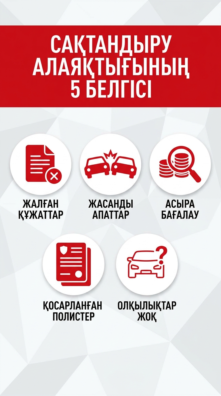 Сақтандыру алаяқтығы: Қазақстандағы жиі кездесетін схемалар