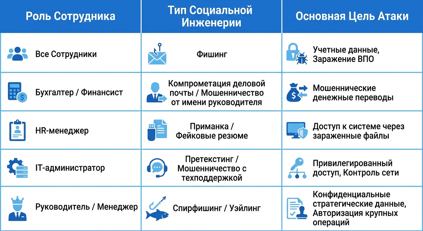 Социальная инженерия в бизнесе: техники и защита
